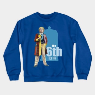 The 6th Doctor: Colin Baker Crewneck Sweatshirt